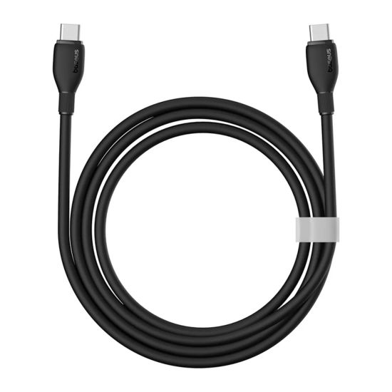Baseus Pudding Series USB-C – USB-C 100 W 1,2 m czarny