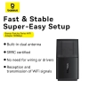 Karta Wi-Fi USB Baseus FastJoy 300 Mb/s 2,4 GHz czarna