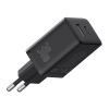 Ładowarka sieciowa USB-C USB-A Cube Pro 30W - czarna