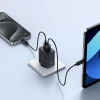 Baseus Cube Pro ładowarka sieciowa 30 W USB-C USB-A czarna