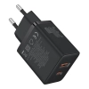 Baseus Cube Pro ładowarka sieciowa 30 W USB-C USB-A czarna