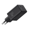 Baseus Cube Pro ładowarka sieciowa 30 W USB-C USB-A czarna