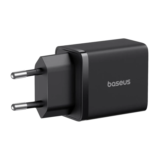 Ładowarka sieciowa USB-C USB-A Cube Pro 30W - czarna