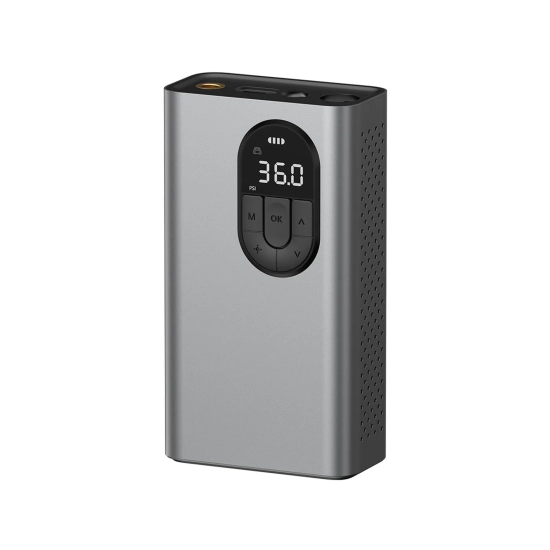 Główne zdjęcie produktu: Kompresor samochodowy Baseus Energy Source 120 PSI szary.