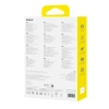 Powerbank 10000mAh 15W Airpow Lite z kablem USB-A - USB-C 30cm - biały