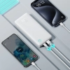 Baseus Airpow Lite powerbank 10000 mAh 15 W biały