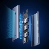 Baseus Hub USB UltraJoy 4x USB-A 3.0 5 Gb/s szary