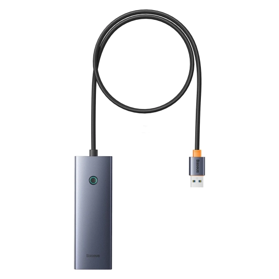 Baseus Hub USB UltraJoy 4x USB-A 3.0 5 Gb/s szary