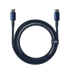 Baseus Kabel Tungsten Gold USB-C–USB-C 2 m 100 W niebieski