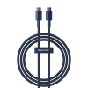 Baseus Tungsten Gold USB-C – USB-C 100 W 1 m granatowy