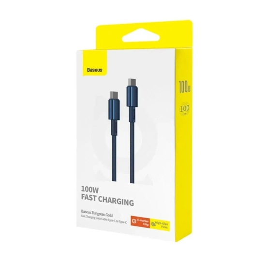 Kabel Baseus Tungsten Gold P10319800321-03 USB-C–USB-C 100W 1 m