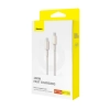 Kabel Baseus Tungsten Gold P10319800G21-00 USB-C–USB-C 100W 1 m złoty