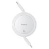 Kabel zwijany Baseus Free2Pull P10364500211-01 USB-C–USB-C 60W 1 m