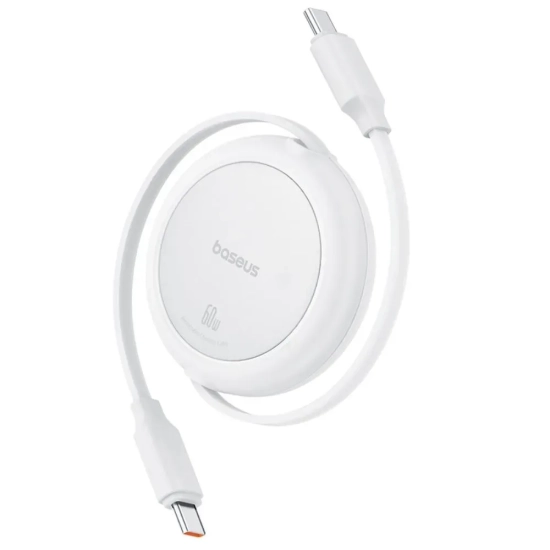 Kabel zwijany Baseus Free2Pull P10364500211-01 USB-C–USB-C 60W 1 m