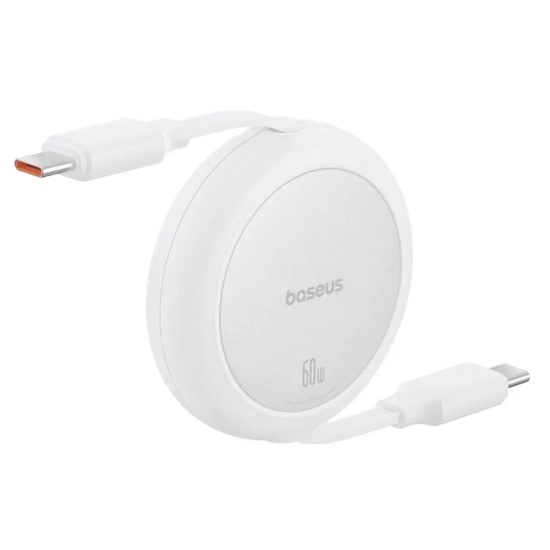 Kabel zwijany Baseus Free2Pull P10364500211-01 USB-C–USB-C 60W 1 m