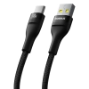 Kabel Baseus Flash 2 USB-A–USB-C 100W 1 m czarny