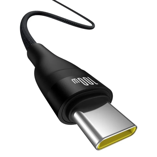 Baseus P10311804111-00 USB-A – USB-C 100 W 1 m czarny