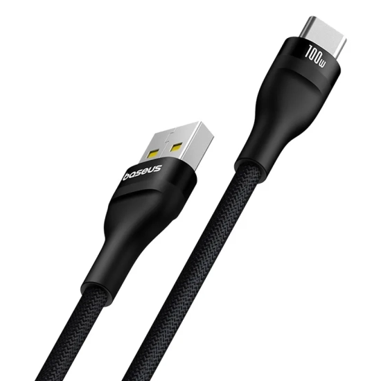 Baseus P10311804111-00 USB-A – USB-C 100 W 1 m czarny
