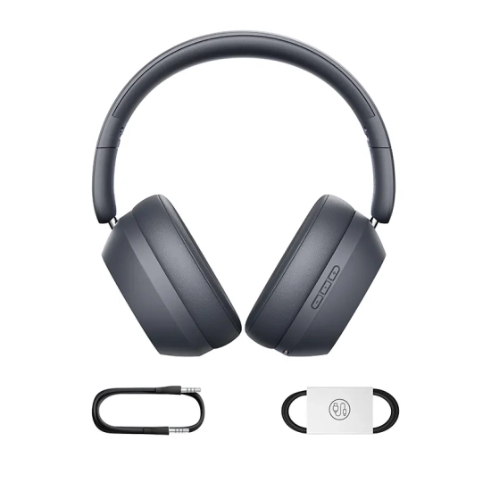 Baseus Słuchawki nauszne Bass 35 Max szare Bluetooth 5.3