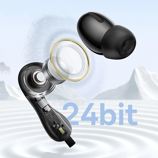 Baseus Słuchawki Encok CZ20 USB-C Hi-Res czarne