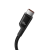 Baseus Kabel Fish-Eye USB-C–USB-C 100 W 1 m czarny