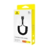 Baseus Kabel Fish-Eye USB-C–USB-C 100 W 1 m czarny