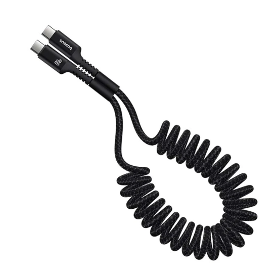 Baseus Kabel Fish-Eye USB-C–USB-C 100 W 1 m czarny