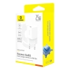 Baseus Ładowarka sieciowa GaN5 Mini 25 W USB-C biała