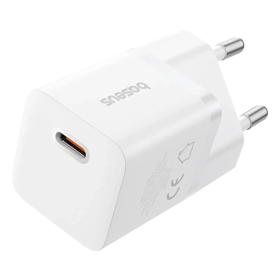 Ładowarka sieciowa USB- C GaN5 25W - biała