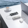 Baseus Free2Pull powerbank 10000 mAh 30 W zwijany kabel szary