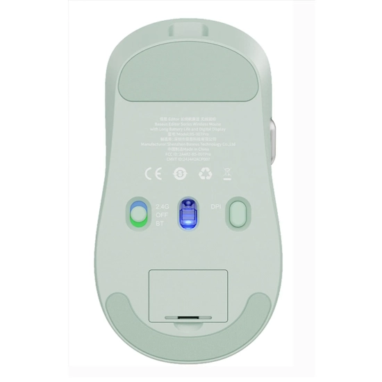Baseus Mysz bezprzewodowa Editor 4000 DPI 800 mAh zielona