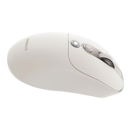 Baseus Mysz bezprzewodowa Editor 4000 DPI Bluetooth biała