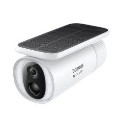 Kamera solarna Baseus Security S1 2K 8GB 400 lm biała – zdjęcie główne dokładnego wariantu produktu. Kamera solarna Baseus Security S1 2K 8GB 400 lm biała – zdjęcie główne dokładnego wariantu produktu.