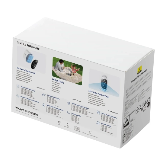 Kamera zewnętrzna Baseus Security N1 2K S0ST002130