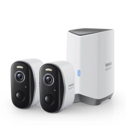 Zestaw monitoringu Baseus Security N1 2K 2 kamery