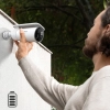 Baseus Security S1 Pro Dual zestaw monitoringu 3K solarny biały