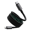 Baseus Tungsten Gold Magnetic USB-C – USB-C 100W 1 m czarny – przewód ze złączami USB-C – USB-C w kolorze czarny.