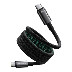 Baseus Tungsten Gold Magnetic USB-C – USB-C 100W 1 m czarny – przewód ze złączami USB-C – USB-C w kolorze czarny.