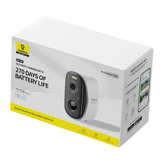 Kamera zewnętrzna Baseus Security N1 Plus 2K Wi-Fi