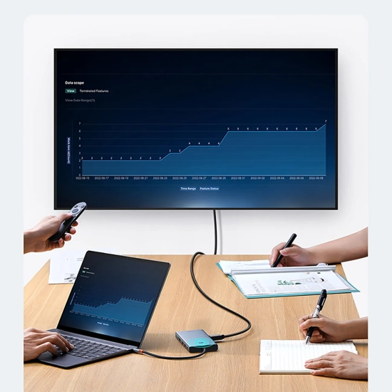 Baseus Hub USB-C PortalJoy 13w1 HDMI DP VGA PD 100 W