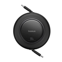 Baseus Free2Pull Mini USB-C – USB-C 100W 2 m czarny – przewód ze złączami USB-C – USB-C w kolorze czarny.