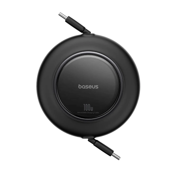 Baseus Free2Pull Mini USB-C – USB-C 100W 2 m czarny – przewód ze złączami USB-C – USB-C w kolorze czarny.