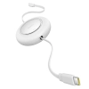 Baseus Free2Pull Mini USB-C – USB-C 100 W 2 m biały