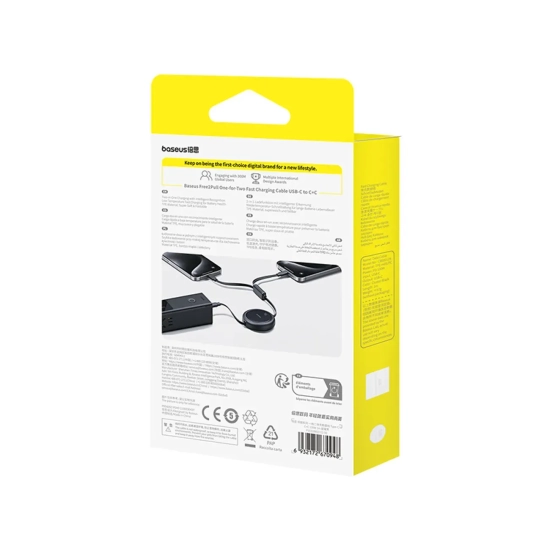 Kabel zwijany Baseus Bright Mirror P10318602111-00 USB-C 100W 1 m