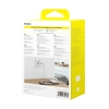 Baseus Palm ładowarka sieciowa 30 W USB-C USB-A biała