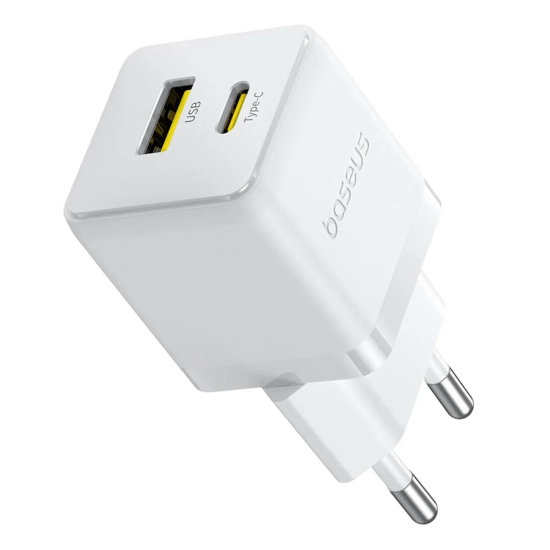 Ładowarka sieciowa Palm 30W USB-C USB-A - biała