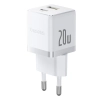 Ładowarka sieciowa Palm 20W USB-C USB-A - biała