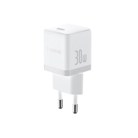 Baseus Palm ładowarka sieciowa 30W USB-C biała — wariant produktu marki Baseus, kolor biały, moc do 30W.