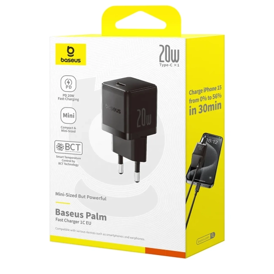 Ładowarka sieciowa Palm 20W USB-C - czarna
