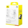 Baseus Palm ładowarka sieciowa 20 W USB-C biała